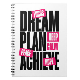 Carnet Garder son calme, Espoir, Paix, Motivation