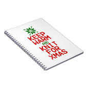 Carnet Gardez chaud et tricot pour Noël (Côté Droit)