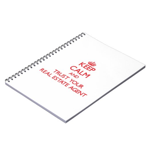 Carnet Gardez le calme et faites confiance à votre vrai (Côté gauche)