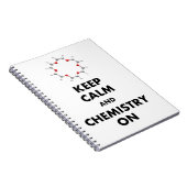 Carnet Gardez le calme et la chimie dessus (Côté Droit)