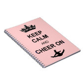 Carnet Gardez le calme et l'encouragez dessus (Côté Droit)