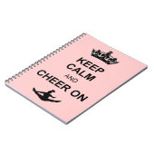 Carnet Gardez le calme et l'encouragez dessus (Côté gauche)