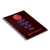 Carnet Gardez le cricket de calme et de jeu (Côté Droit)