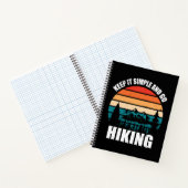 Carnet Gardez Les Choses Simples Et Partez Randonnée (Intérieur)