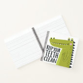 Carnet Gardez vos dents propres (Intérieur)