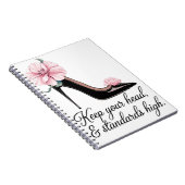 Carnet Gardez votre tête haute en qualité de Coco Chanel (Côté Droit)