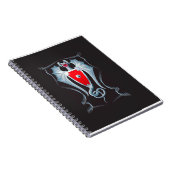 Carnet Gardien argenté de bouclier de dragon (Côté Droit)