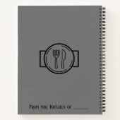 Carnet Gardien de recettes de frites de la famille (Dos)