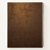 Carnet Gardien de recettes rustique (Dos)