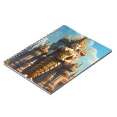 Carnet Gardien du temple thaï doré (Côté gauche)
