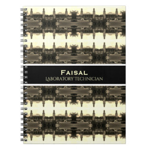 Carnet Gare centrale ferroviaire vintage de Bagdad en Ira