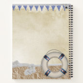 Carnet Gareautrain sur le sable (Dos)