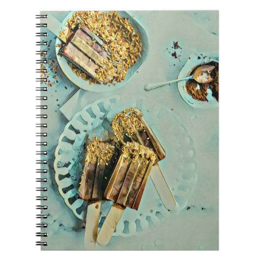 Carnet Gâteau à la crème glacée (Devant)