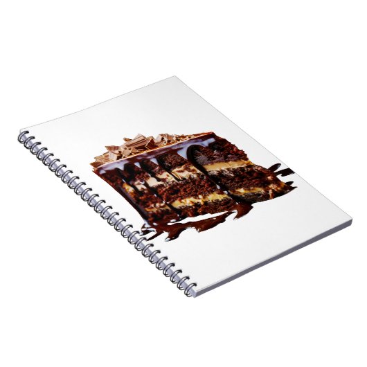Carnet Gâteau au chocolat multi-couches indulgent de Slip (Côté Droit)