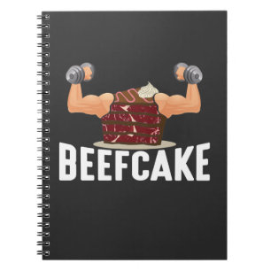 Carnet Gâteau-carapace Muscle Bodybuilder Haltérophilie