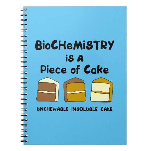 Carnet Gâteau de biochimie (Devant)