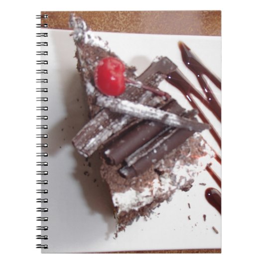 Carnet Gâteau de la forêt noire (Devant)