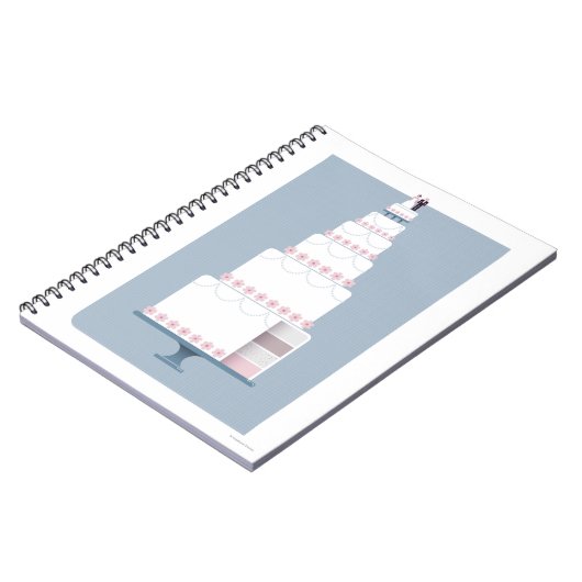 Carnet Gâteau de mariage (Côté gauche)