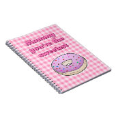 Carnet Gâteau Donut Rose le Plus Sucré (Côté Droit)