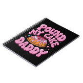 Carnet Gâteau Inapproprié Papa Frappe Moi Embarrassant  (Côté gauche)