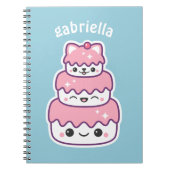 Carnet Gâteau mignon de chat de Kitty (Devant)