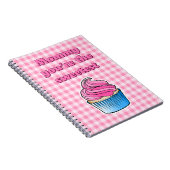 Carnet Gâteau rose le plus doux (Côté Droit)