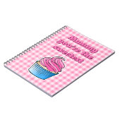 Carnet Gâteau rose le plus doux (Côté gauche)