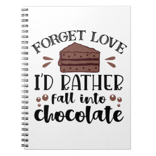 Carnet Gâteaux pour amateurs de chocolat drôles de chocol