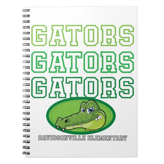 Carnet Gators Gators (Devant)