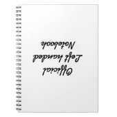 Carnet gaucher (Devant)