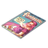 Carnet Géante dans une robe de lavande (Côté gauche)