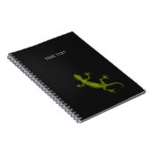 Carnet Gecko avec (ou sans) votre texte (Côté Droit)