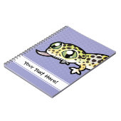 Carnet Gecko léopard de dessin animé (Côté gauche)