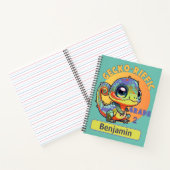 Carnet Gecko Nom de grade personnalisé Alphabet Numéro Jo (Intérieur)