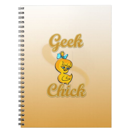 Carnet Geek Chick (Devant)