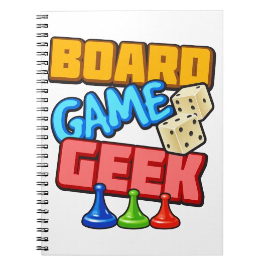 Carnet Geek de jeu de carte (Devant)
