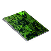 Carnet Geek de la carte de circuit électronique Nerd PCB (Côté Droit)