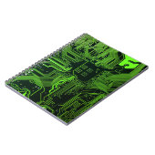 Carnet Geek de la carte de circuit électronique Nerd PCB (Côté gauche)