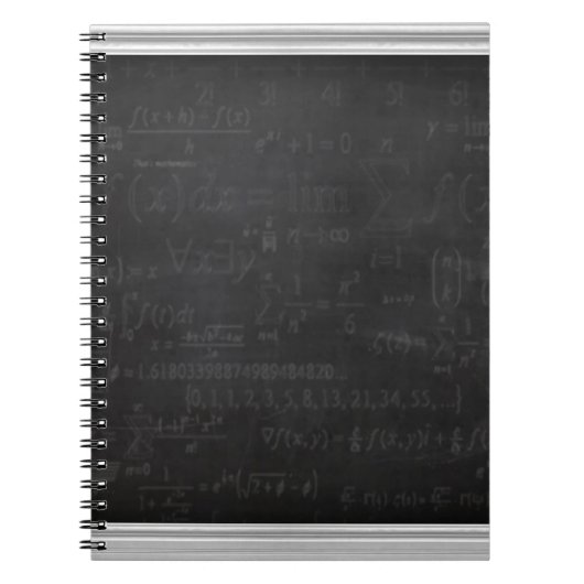 Carnet Geek de maths (Devant)