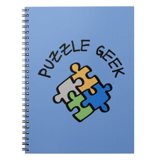 Carnet Geek de puzzle (Devant)
