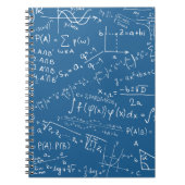 Carnet Geek mathématique, Motif de résolution de problème (Devant)