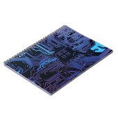 Carnet Geek Sortie carte de circuit électronique Nerd PCB (Côté gauche)
