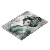 Carnet Geisha en Vert Série #2 (Côté gauche)