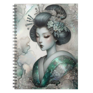Carnet Geisha en Vert Série #2