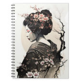 Carnet Geisha japonaise gracieuse - (Devant)