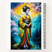 Carnet geisha textured (Dos)
