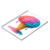 Carnet Gel du cerveau : Les idées douces fondent rapideme (Côté gauche)