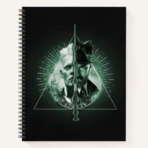 Carnet GELLERT GRINDELWALD™ contre Dumbledore