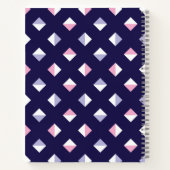 Carnet Gem coloré Motif transparent (Dos)