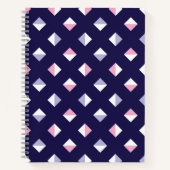 Carnet Gem coloré Motif transparent (Devant)